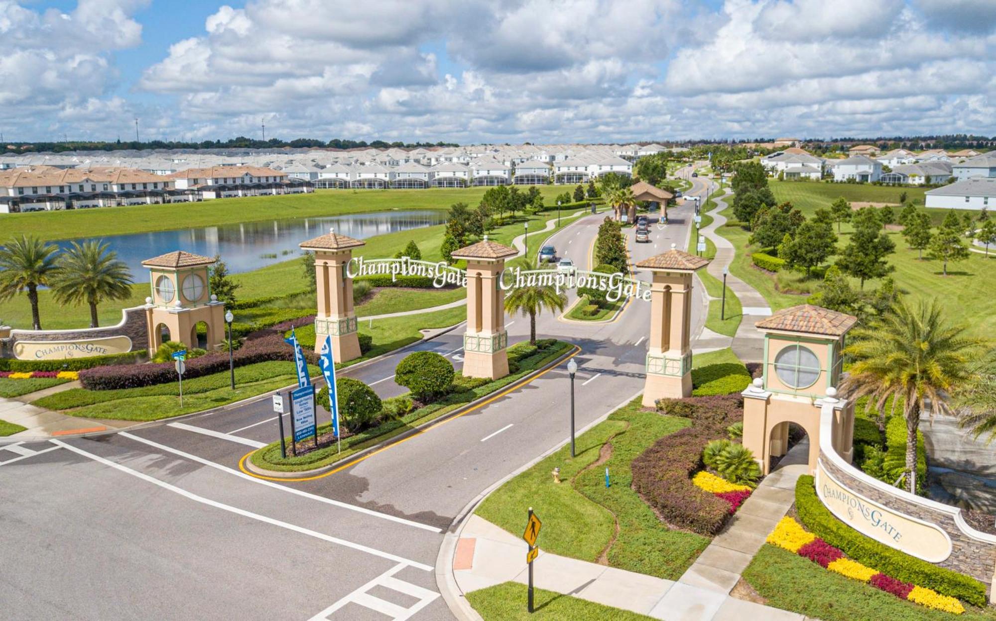 Stunning 4 Bd W/ Pool Close To Disney @ Champions Gate 990 Kissimmee Dış mekan fotoğraf