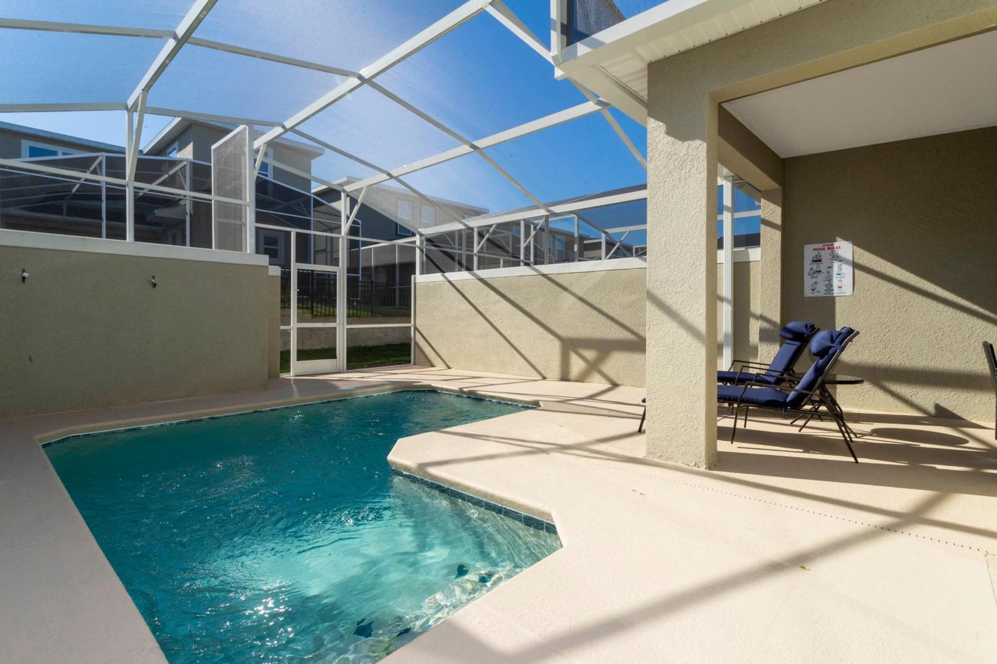 Stunning 4 Bd W/ Pool Close To Disney @ Champions Gate 990 Kissimmee Dış mekan fotoğraf
