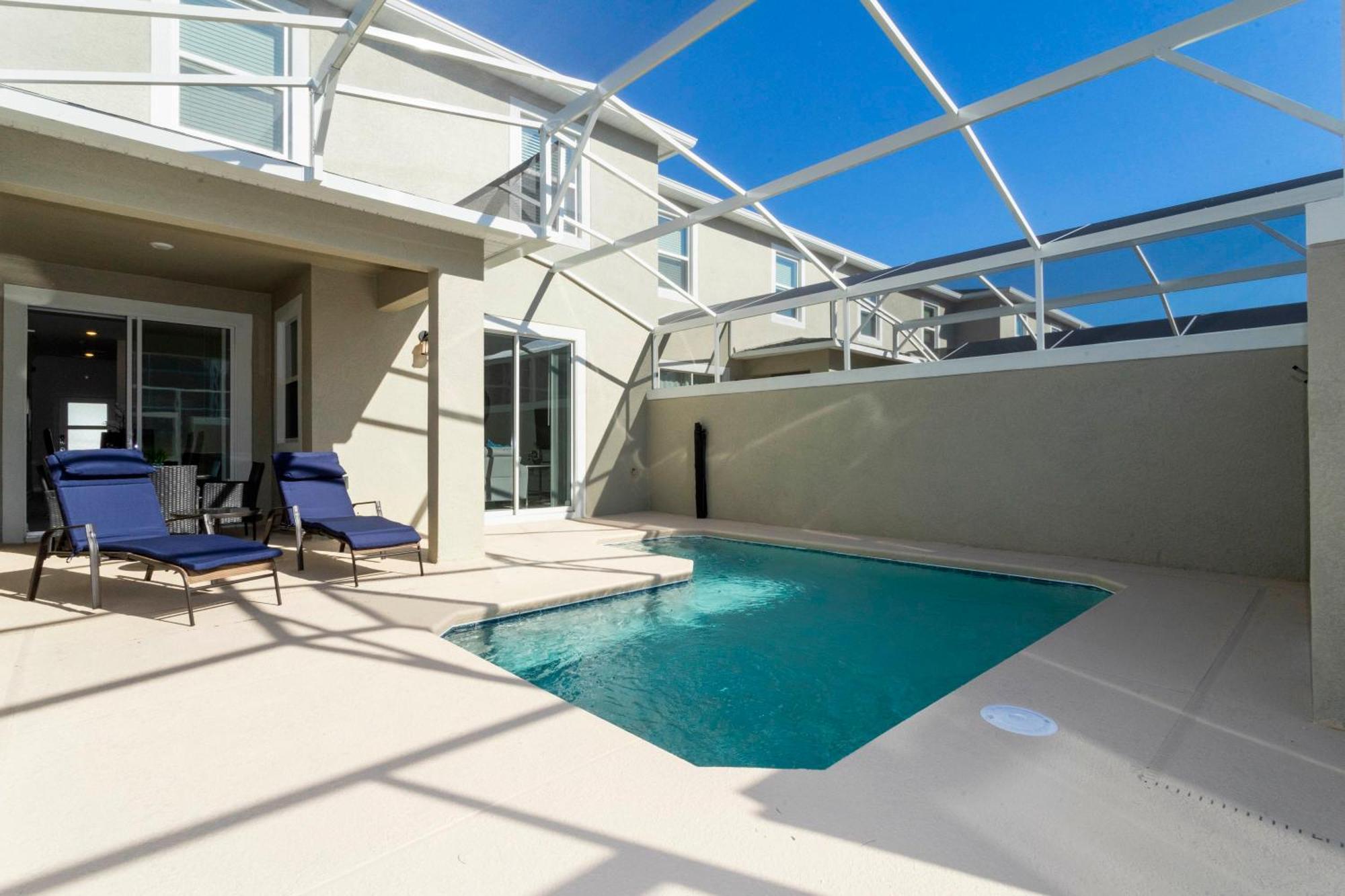 Stunning 4 Bd W/ Pool Close To Disney @ Champions Gate 990 Kissimmee Dış mekan fotoğraf