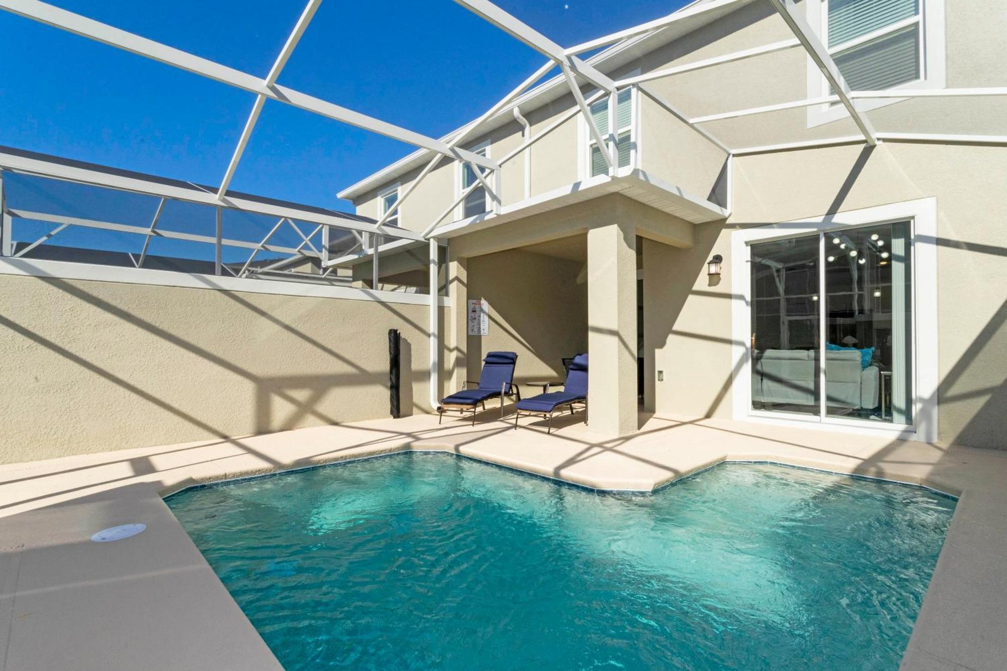 Stunning 4 Bd W/ Pool Close To Disney @ Champions Gate 990 Kissimmee Dış mekan fotoğraf
